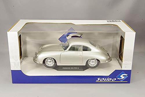 Amazon | ソリド 1/18 ポルシェ 356 PRE-A シルバー | ミニカー・ダイ
